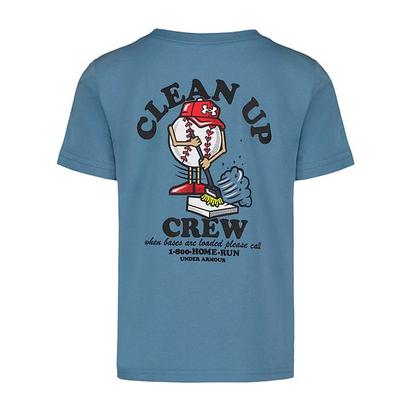 Boys 4-7 Under Armour Clean Up Crew Short Sleeve T-Shirt