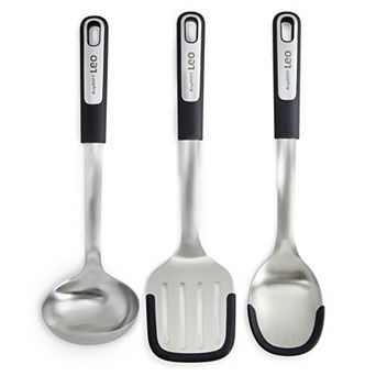 BergHOFF Leo Graphite Stainless Steel 3 pc Utensil Set