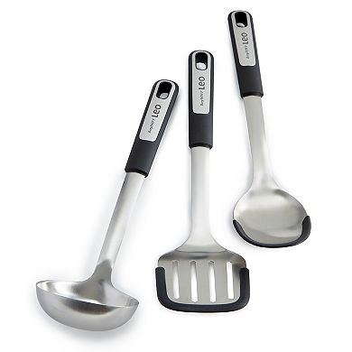 BergHOFF Leo Graphite Stainless Steel 3-piece Utensil Set