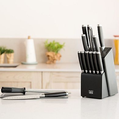 BergHOFF Leo Graphite Stainless Steel 13-piece Knife Block Set