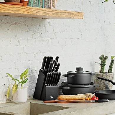BergHOFF Leo Graphite Stainless Steel 13-piece Knife Block Set
