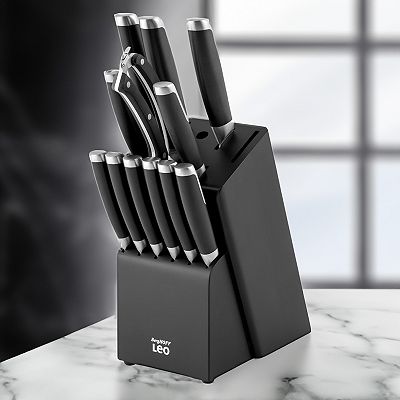 BergHOFF Leo Graphite Stainless Steel 13-piece Knife Block Set