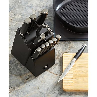 BergHOFF Leo Graphite Stainless Steel 13-piece Knife Block Set