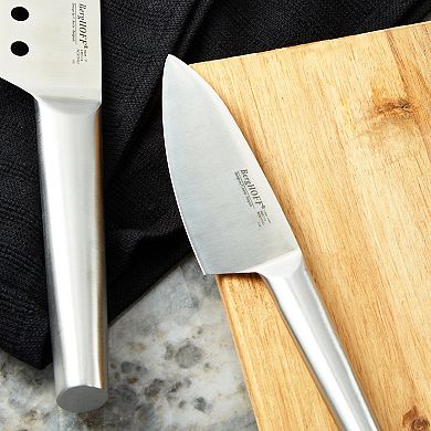 BergHOFF Straight 5-pc. 18/10 Stainless Steel Specialty Knife Set with 3-in-1 Sharpener