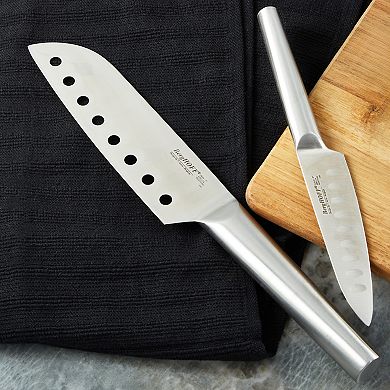 BergHOFF Straight 5-pc. 18/10 Stainless Steel Specialty Knife Set with 3-in-1 Sharpener