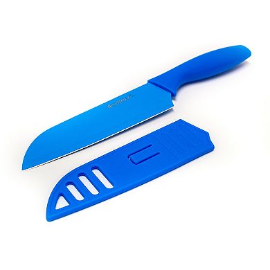 BergHOFF 12-pc. Nonstick Multicolor Stainless Steel Kitchen Knife Set