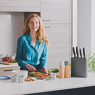 BergHOFF Balance Nonstick Stainless Steel 6-piece Knife Block Set