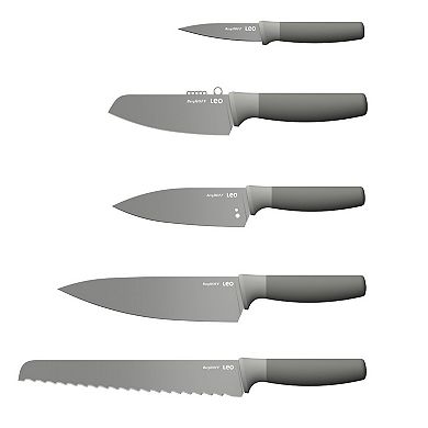BergHOFF Balance Nonstick Stainless Steel 6-piece Knife Block Set