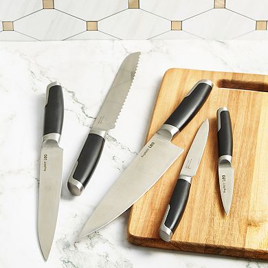 BergHOFF Leo Graphite Stainless Steel 6-piece Knife Block Set