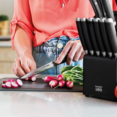 BergHOFF Leo Graphite Stainless Steel 6-piece Knife Block Set