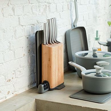 BergHOFF Leo Legacy Stainless Steel 11-piece Knife Block Set