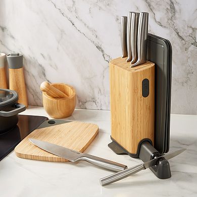 BergHOFF Leo Legacy Stainless Steel 11-piece Knife Block Set