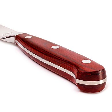 BergHOFF Pakka Wood 15-piece Stainless Steel Steak & Carving Knife Set
