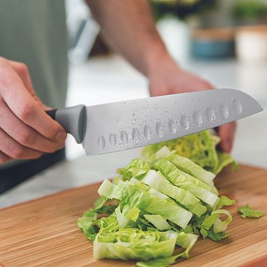 BergHOFF 6.75-in. Balance Nonstick Stainless Steel Santoku Knife