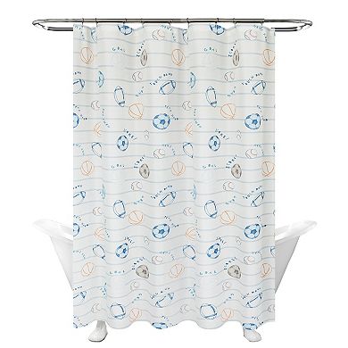 The Big One Kids™ Sports Shower Curtain