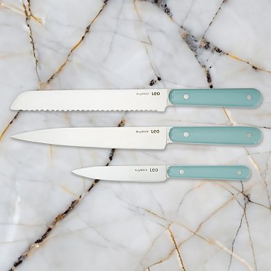 BergHOFF Leo Slate Stainless Steel Bread Knife 8"