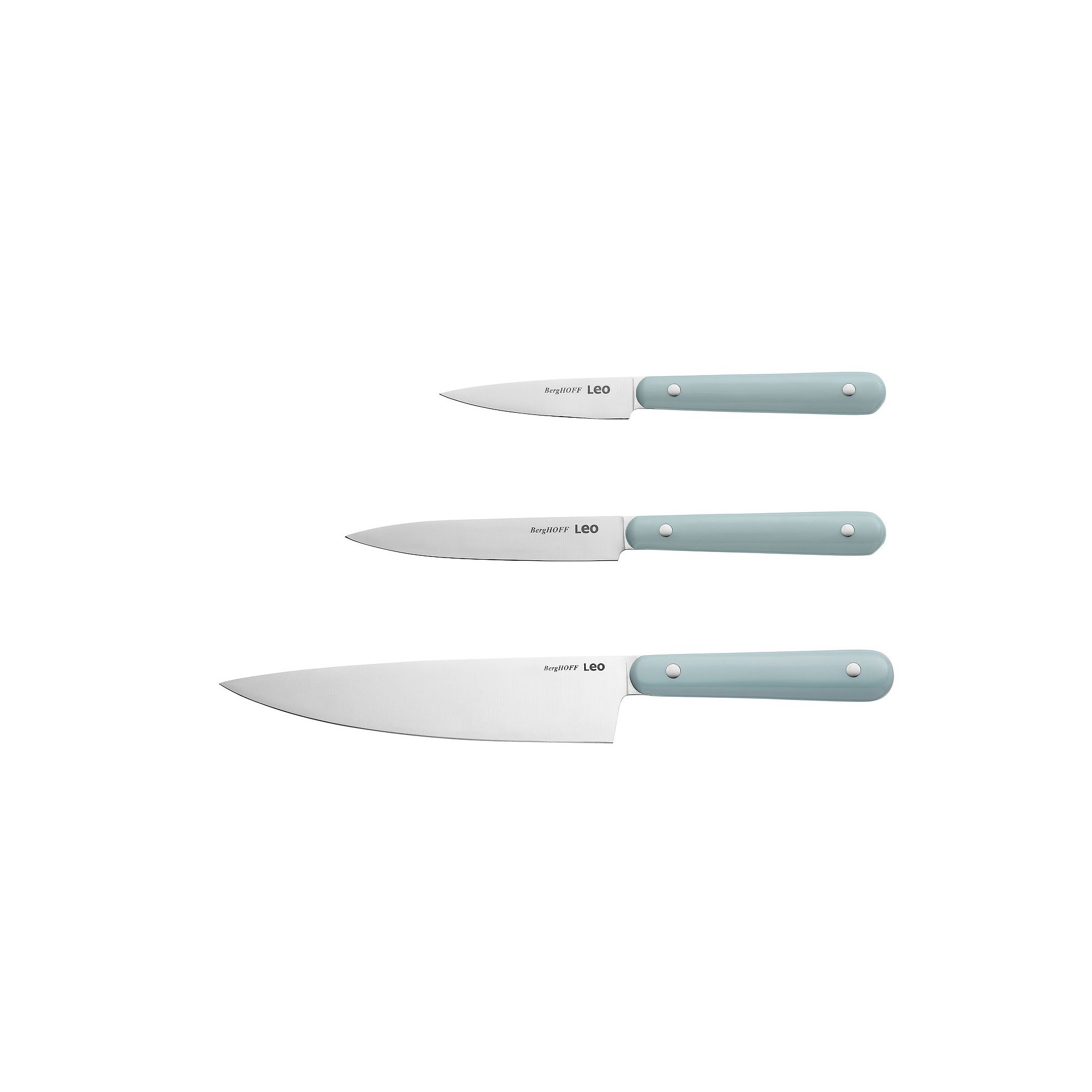 BergHOFF Leo Glints Stainless Steel Knife Set, Blue
