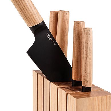 BergHOFF Ron Stainless Steel 6-piece Knife Block Set