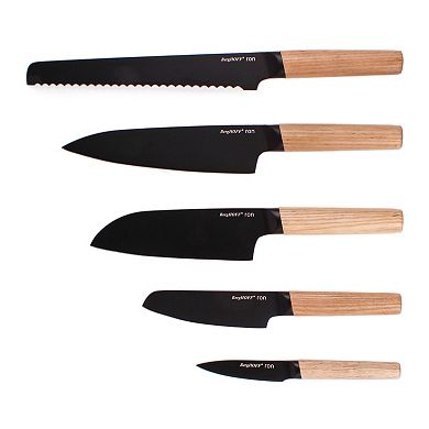 BergHOFF Ron Stainless Steel 6-piece Knife Block Set