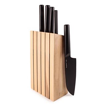 BergHOFF Ron Stainless Steel 6 pc Knife Block Set