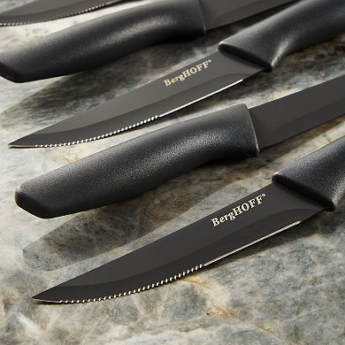 BergHOFF 8-piece Serrated Stainless Steel Steak Knife Set 4.25"
