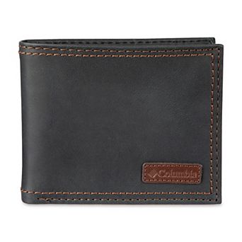 Men's Columbia RFID-Blocking Leather Bifold Wallet
