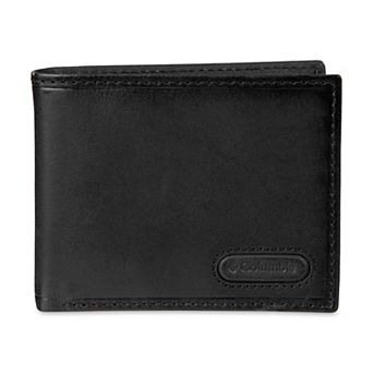 Men's Columbia RFID Extra Capacity Leather Bifold Wallet
