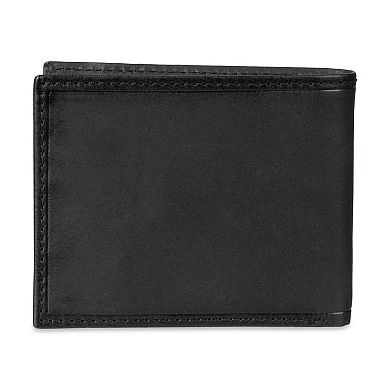 Men's Columbia RFID Extra Capacity Leather Bifold Wallet