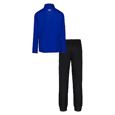 Boys 4-7 Under Armour 2-Piece Long Sleeve 1/4 Zip Tech & Jogger Pants Set