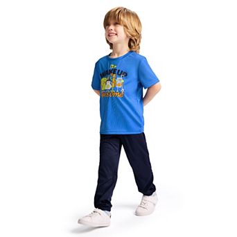 Boys 4-7 Under Armour 2 pc Short Sleeve Graphic Tee & Jogger Pants Set