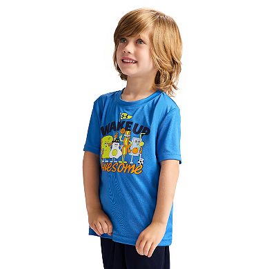 Boys 4-7 Under Armour 2-Piece Short Sleeve Graphic Tee & Jogger Pants Set