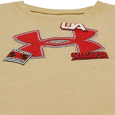 Boys 4-7 Under Armour Long Sleeve Mesh Graphic Tee