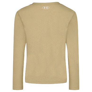 Boys 4-7 Under Armour Long Sleeve Mesh Graphic Tee