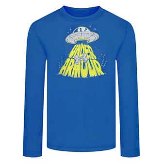 Boys 4-7 Under Armour UFO Graphic Long Sleeve Tee