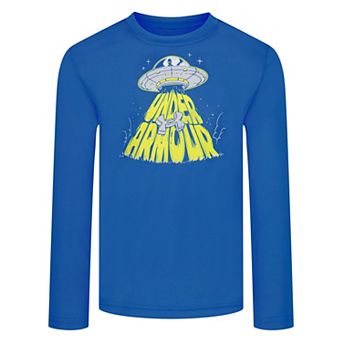 Boys 4-7 Under Armour UFO Graphic Long Sleeve Tee