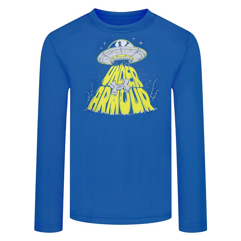 Boys 4-7 Under Armour UFO Graphic Long Sleeve Tee