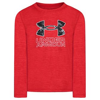 Boys 4-7 Under Armour Core Logo Twist Long Sleeve Top
