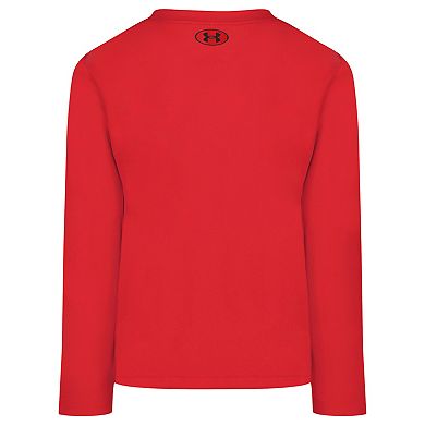 Boys 4-7 Under Armour Long Sleeve Baseball Graphic Tee
