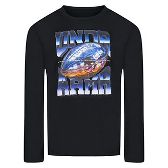 Boys 4-7 Under Armour Football Graphic Long Sleeve Shirt