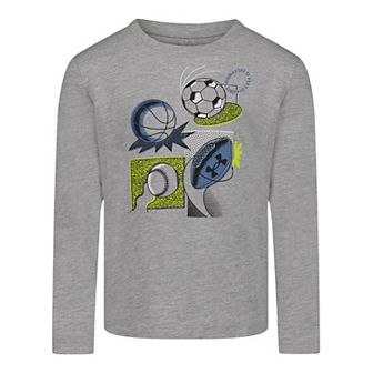 Boys 4-7 Under Armour Multi Sport Long Sleeve Graphic Tee