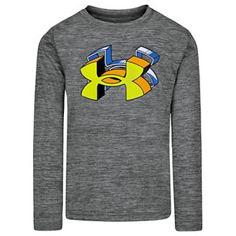 Boys 4-7 Under Armour HD Logo Twist Tech Long Sleeve Shirt