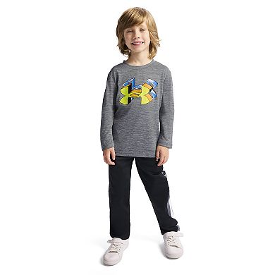 Boys 4-7 Under Armour HD Logo Twist Tech Long Sleeve Shirt