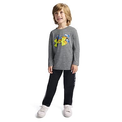 Boys 4-7 Under Armour HD Logo Twist Tech Long Sleeve Shirt