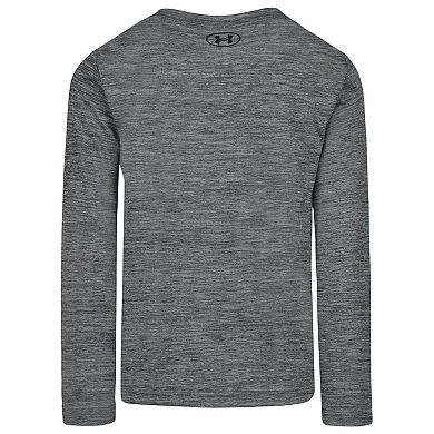 Boys 4-7 Under Armour HD Logo Twist Tech Long Sleeve Shirt