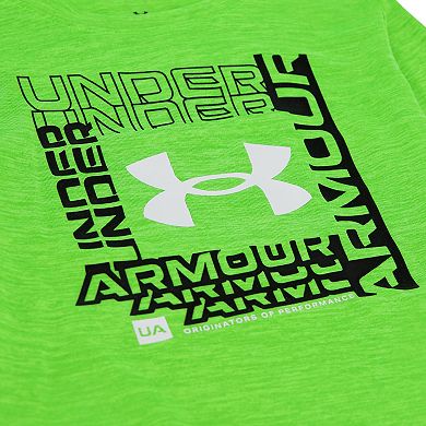 Boys 4-7 Under Armour Logo Frame Twist Tech Long Sleeve Top