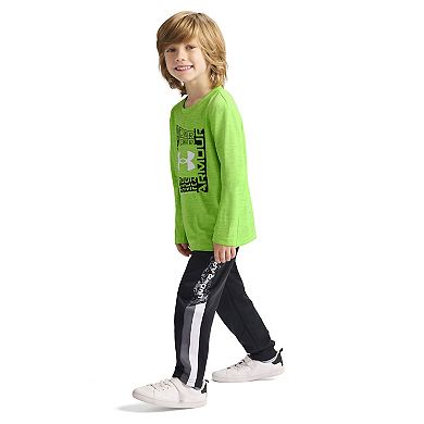 Boys 4-7 Under Armour Logo Frame Twist Tech Long Sleeve Top