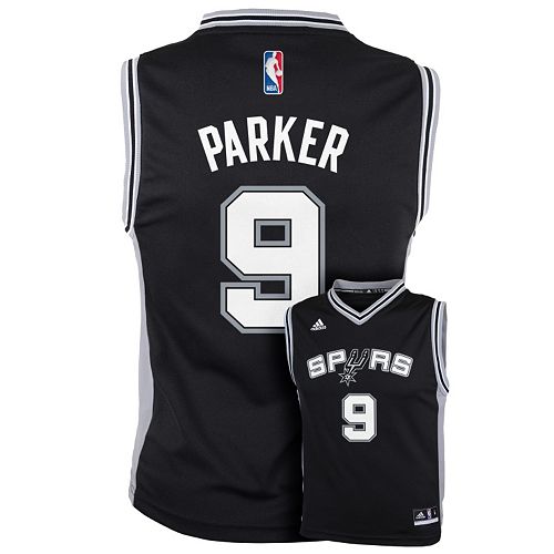 ديتليز Sports & Fitness Tony Parker San Antonio Spurs #9 Black Youth ... ديتليز
