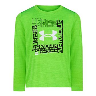 Toddler Boys Under Armour Logo Frame Twist Tech Long Sleeve Top