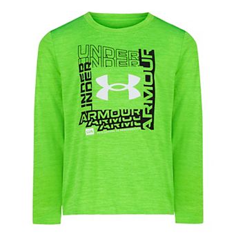 Toddler Boys Under Armour Logo Frame Twist Tech Long Sleeve Top