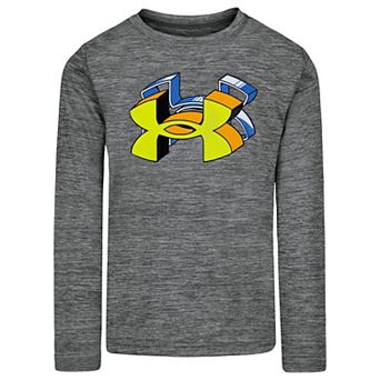 Toddler Boys Under Armour HD Logo Twist Long Sleeve Top